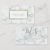 Elegant Event Planner Floral Visitekaartje (Voorkant / Achterkant)