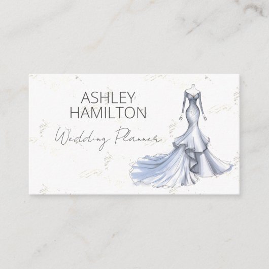 Elegant Event Planner Visitekaartje (Voorkant)