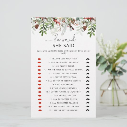 Elegant evergreen Hij zei dat ze een bruidsspel ze (Staand voorkant)