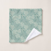 Elegant Exotic Painted Monsteras (Gant de toilette)