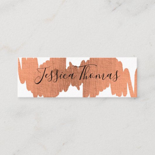 Elegant Expression Mini Visitekaartje (Voorkant)