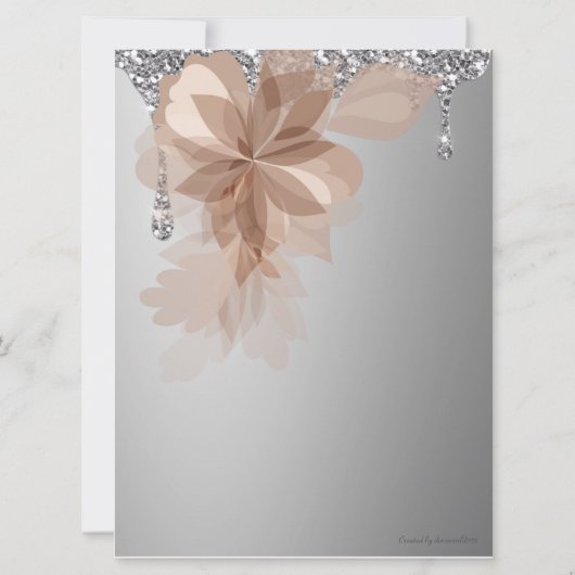 Elegant Extravaganza Détails Carte Direction (Dos)