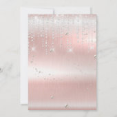 Elégant fabuleux anniversaire Invitation (Dos)