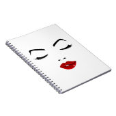 Elegant Face Notitieboek (Rechterzijde)