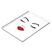 Elegant Face Notitieboek (Linkerzijde)