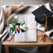 Élégant Faire-part de diplôme de fin d'études