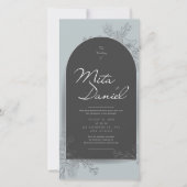 Élégant Faire-part de mariage Arc (Devant)
