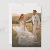 Élégant Faire-Part de Mariage avec Calligraphie de (Devant)