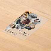 Élégant Faire-Part de Mariage avec Photo en Nid d' (Poser)