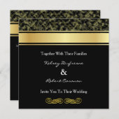 Élégant Faire-part de mariage Camouflage (Devant / Derrière)