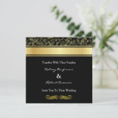 Élégant Faire-part de mariage Camouflage (Debout devant)