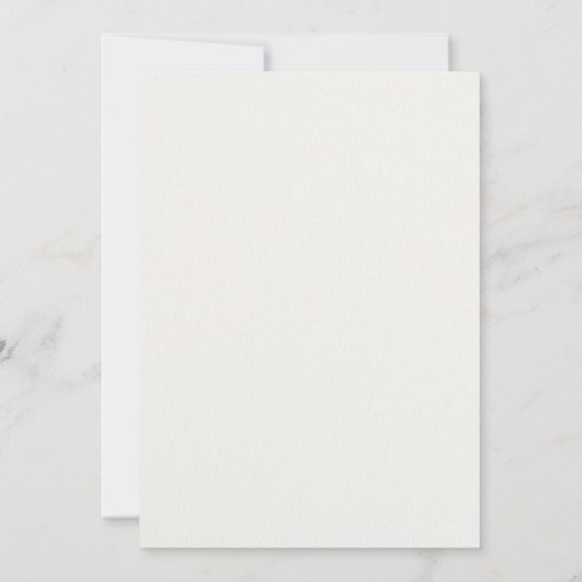 Élégant Faire-part de mariage de fleurs minimalist (Dos)