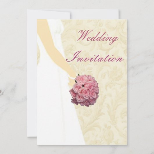 Élégant Faire-part de mariage de mariage (Devant)