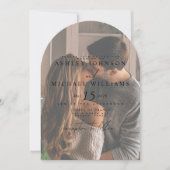 Élégant Faire-part de mariage de recouvrement de 4 (Devant)