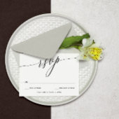 Élégant Faire-Part de Mariage en Calligraphie Mini