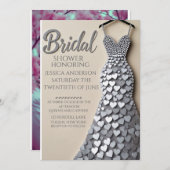 Elégant Faire-part de mariage Gold Frame (Devant / Derrière)