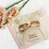 Élégant Faire-part de mariage islamique avec annea