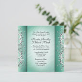 Elégant Faire-part de mariage Jade (Debout devant)