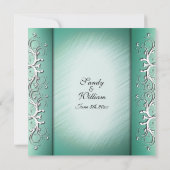 Elégant Faire-part de mariage Jade (Dos)