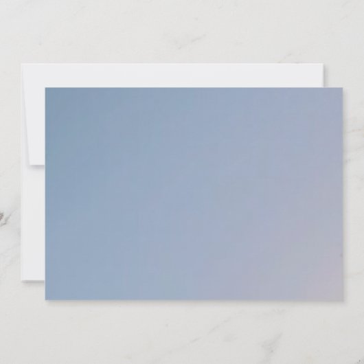 Élégant Faire-part de mariage Magnolia (Dos)