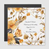 Élégant Faire-part de mariage minimaliste (Devant / Derrière)