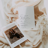 Élégant Faire-part de mariage minimaliste