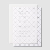 Élégant Faire-Part de Mariage Moderne (Décalage (Invitation))