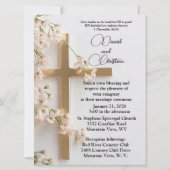 Élégant Faire-part de mariage plat (Devant)