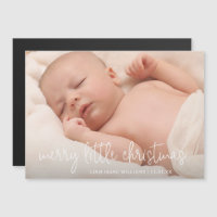 Élégant Faire-part de naissance de vacances photo 