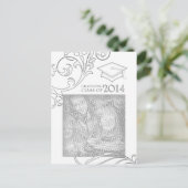 élégant faire-part de remise des diplômes 2014 (Debout devant)