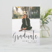 Élégant Faire-part photo / Invitation (Debout devant)