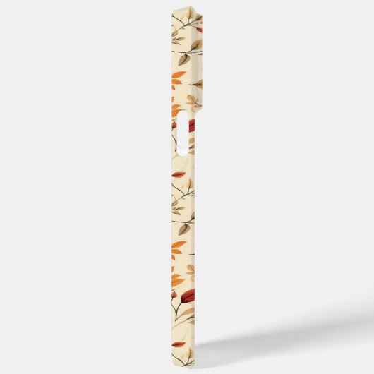 Elegant Fall Floral Pattern Case-Mate iPhone Case (Achterkant / Rechts)