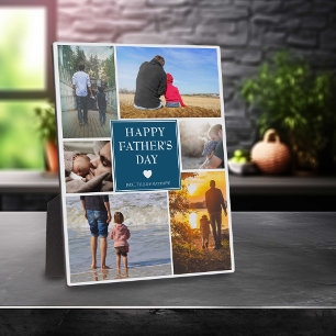 Elegant Family Photo Collage   VADERDAG Fotoplaat