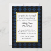 Élégant Fancy Fringe Mariage Invitations (Devant)