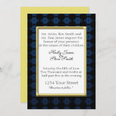 Élégant Fancy Fringe Mariage Invitations (Devant / Derrière)