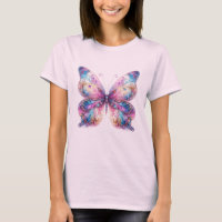 Elegant Fantasy Vlinder T-shirt