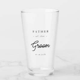Elegant Father of the Groom Glas