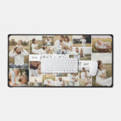 Elegant Fathers Day Best Dad Ever Photo Collage (Clavier et souris)