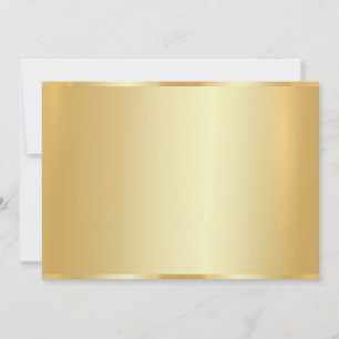Elegant Faux Gold Blank Sjabloon Luxe