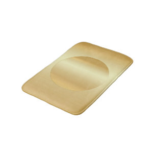 Elegant Faux Gold Glamor Blank Sjabloon Badmat