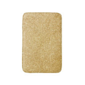 Elegant Faux Gold Glitter Badmat (Voorkant Verticaal)