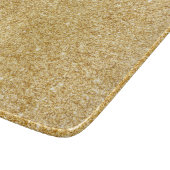 Elegant Faux Gold Glitter Snijplank (Hoek)