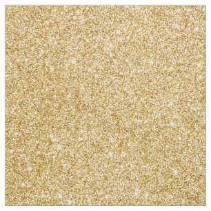 Elegant Faux Gold Glitter Stof