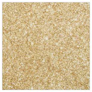 Elegant Faux Gold Glitter Stof