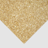 Elegant Faux Gold Glitter Tissuepapier (Detail)