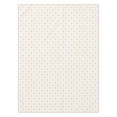 Elegant Faux Gold Snowflakes kerspatroon Tafelkleed (Voorkant)