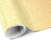 Elegant Faux Goud Glanzend Modern Glanzend Cadeaupapier (Rol Hoek)