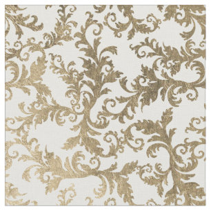 Elegant faux goudvodvodder stof