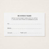 Élégant Faux Kraft Black Turquoise Stripes (Dos)