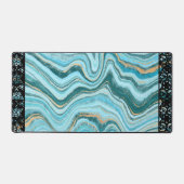 Elegant Faux Marble Black Ornate Trim (Recto)